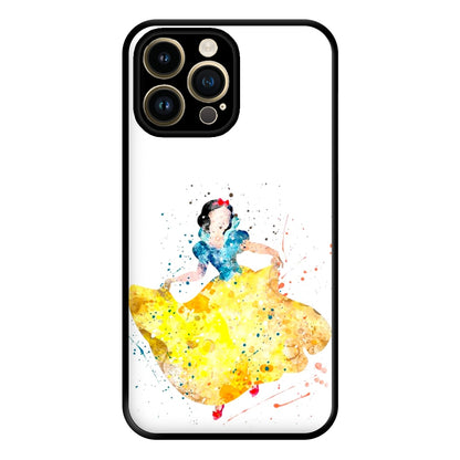 Watercolour Snow White Fairytale Phone Case for iPhone 14 Pro Max