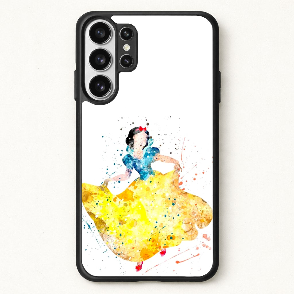 Watercolour Snow White Fairytale Phone Case for Galaxy S26 Ultra