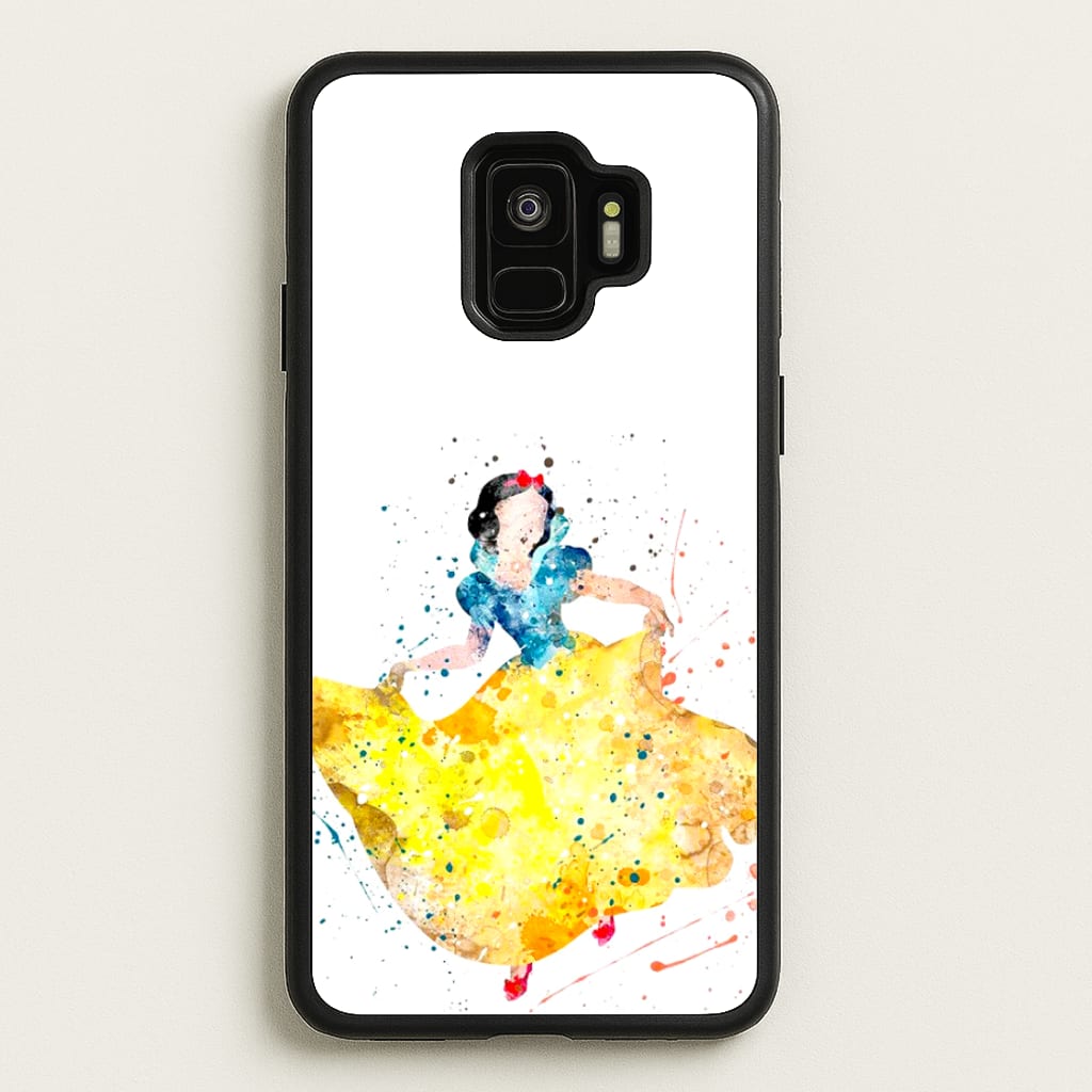 Watercolour Snow White Fairytale  - Disney Phone Case for Galaxy S9