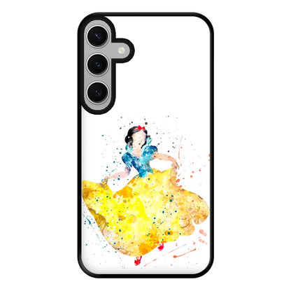 Watercolour Snow White Fairytale Phone Case for Galaxy S24FE