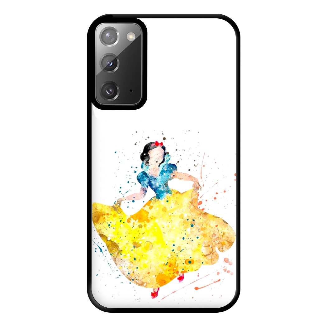 Watercolour Snow White Fairytale Phone Case for Galaxy Note 20 Ultra