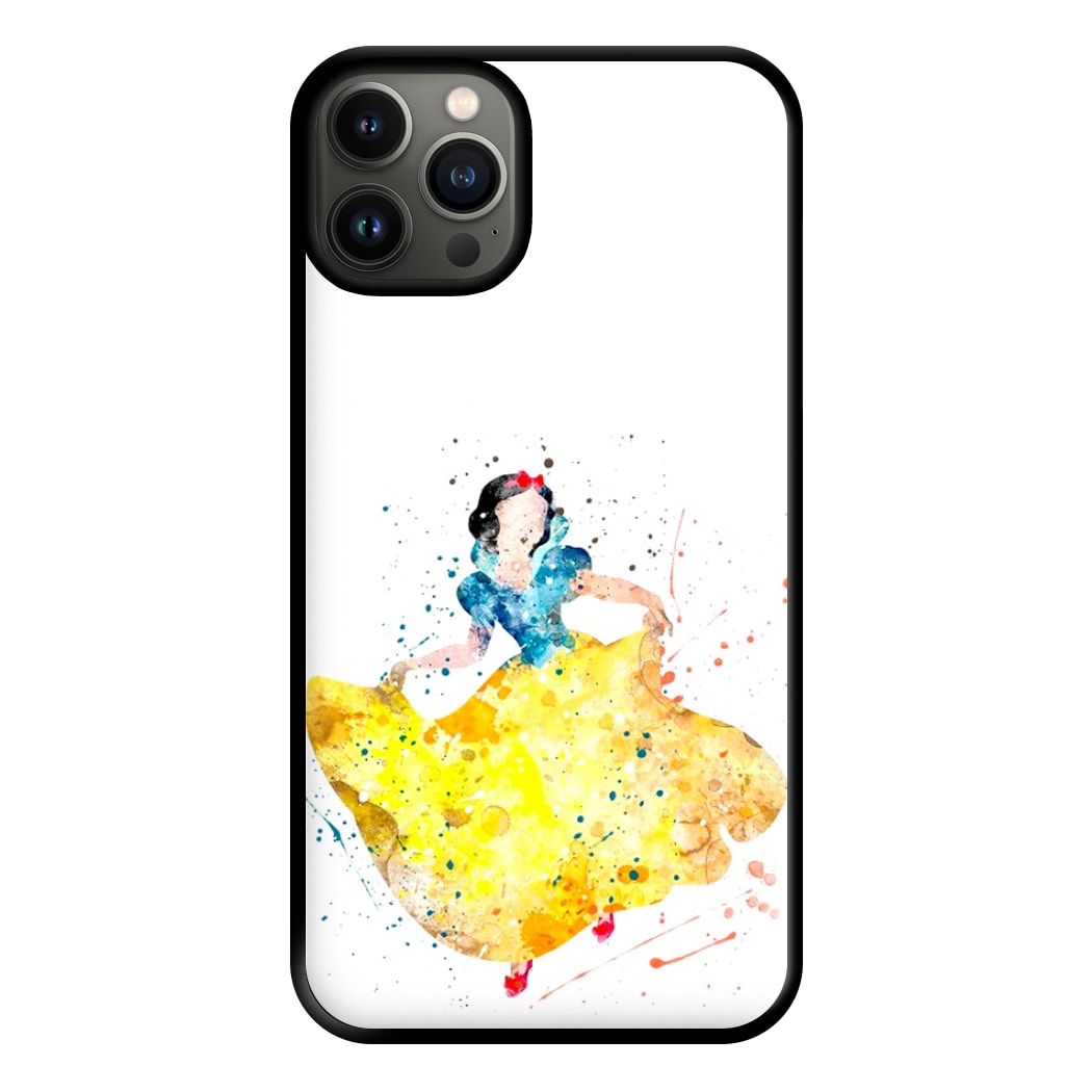 Watercolour Snow White Fairytale Phone Case for iPhone 13