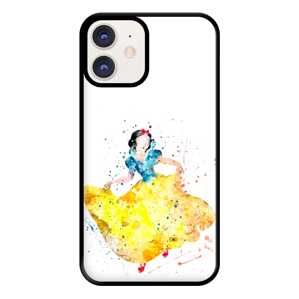 Watercolour Snow White Fairytale Phone Case for iPhone 12 / 12 Pro