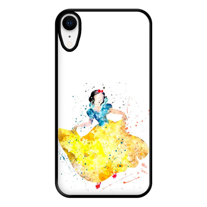 Watercolour Snow White Fairytale Phone Case for iPhone XR