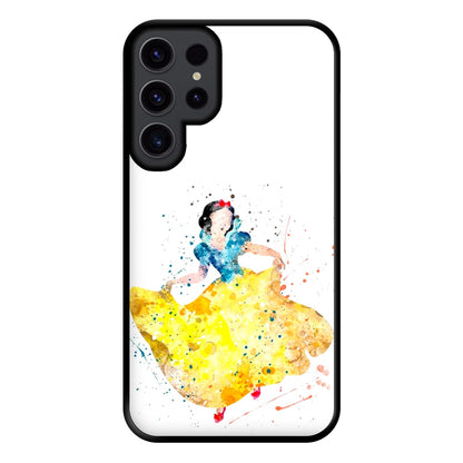 Watercolour Snow White Fairytale Phone Case for Galaxy S23 Ultra