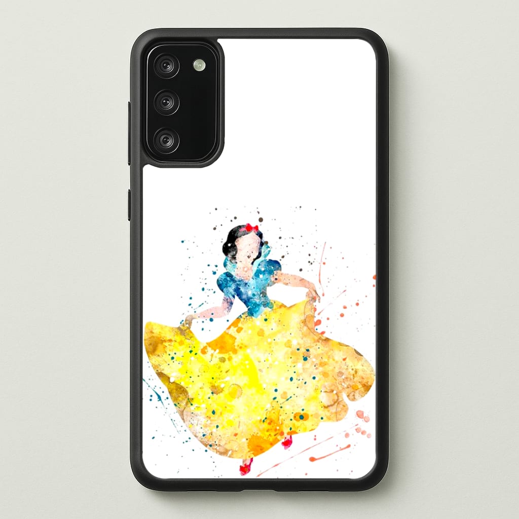 Watercolour Snow White Fairytale  - Disney Phone Case for Galaxy S20FE