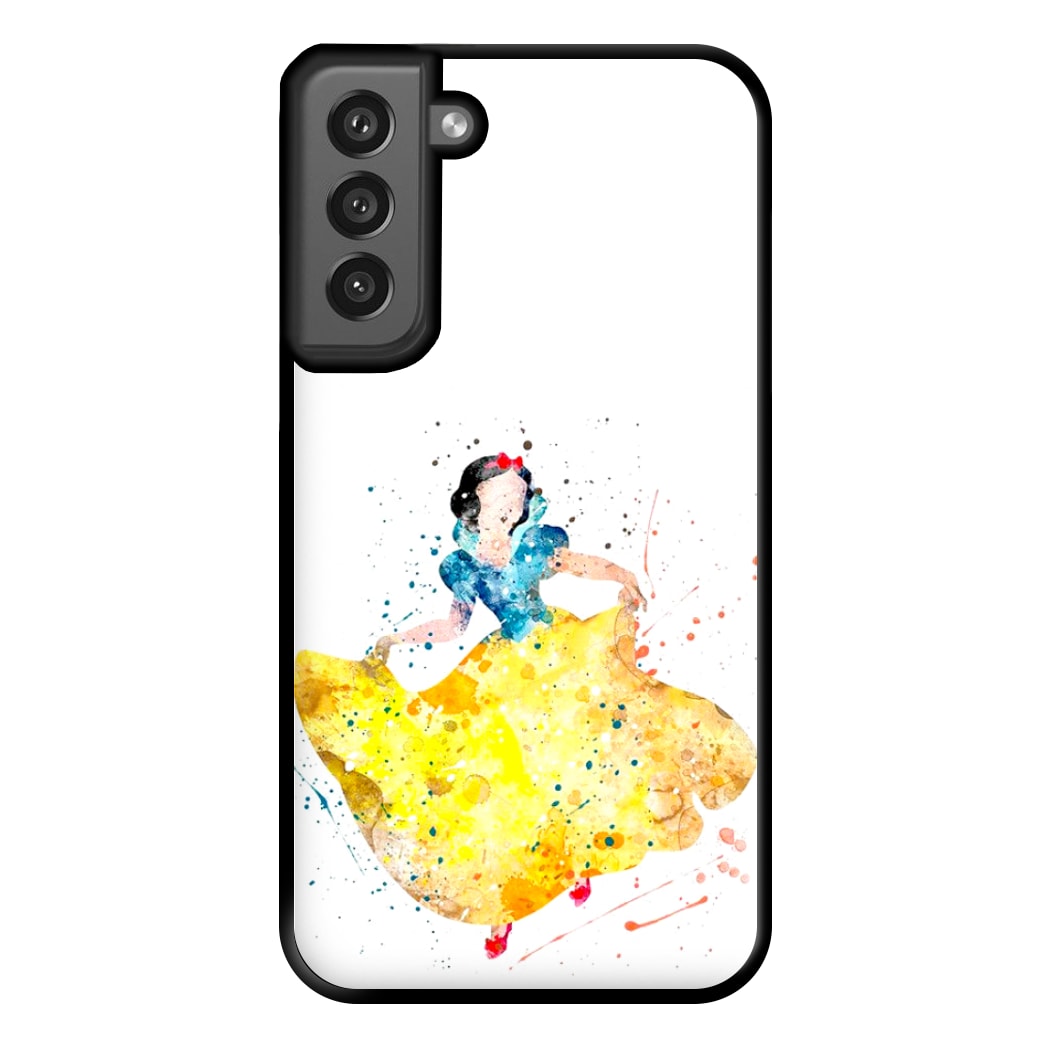 Watercolour Snow White Fairytale Phone Case for Galaxy S21FE