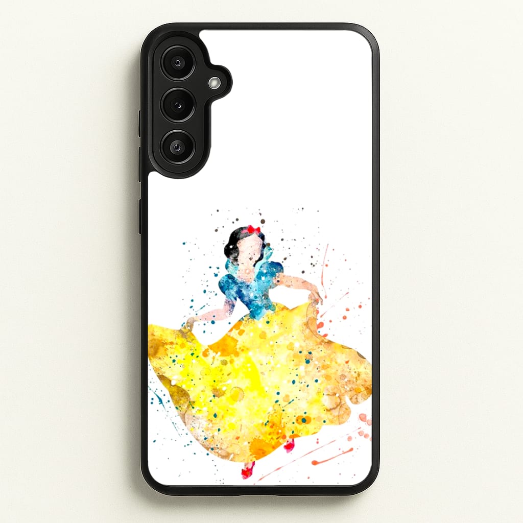 Watercolour Snow White Fairytale  - Disney Phone Case for Galaxy A34