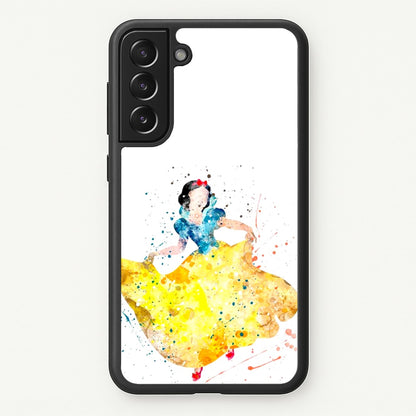 Watercolour Snow White Fairytale  - Disney Phone Case for Galaxy S21FE