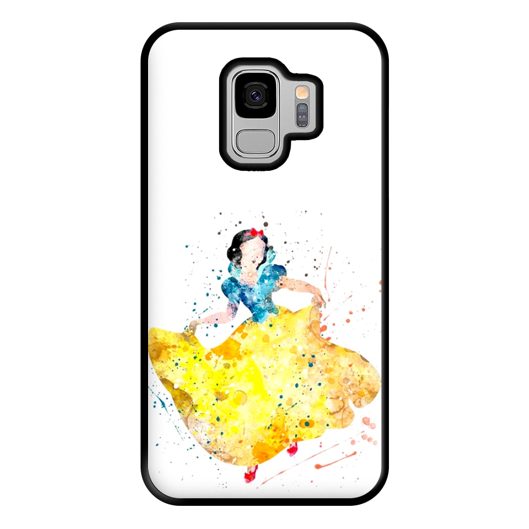 Watercolour Snow White Fairytale Phone Case for Galaxy S9 Plus