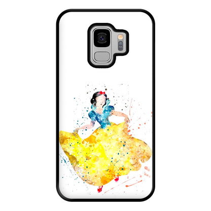 Watercolour Snow White Fairytale Phone Case for Galaxy S9 Plus