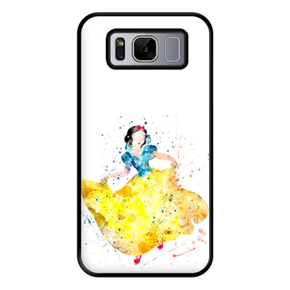 Watercolour Snow White Fairytale Phone Case for Galaxy S8 Plus