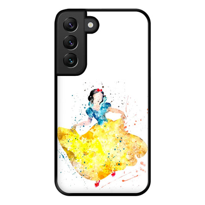 Watercolour Snow White Fairytale Phone Case for Galaxy S22 Plus