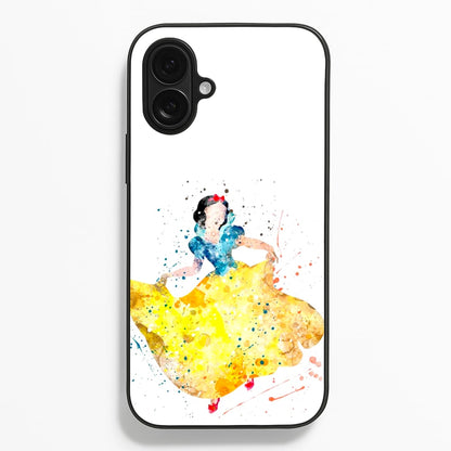 Watercolour Snow White Fairytale Phone Case