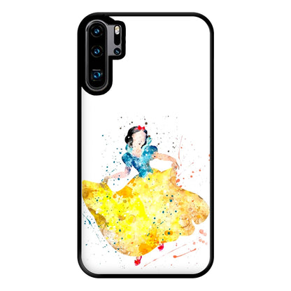 Watercolour Snow White Fairytale Phone Case for Huawei P30 Pro