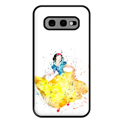 Watercolour Snow White Fairytale Phone Case for Galaxy S10e