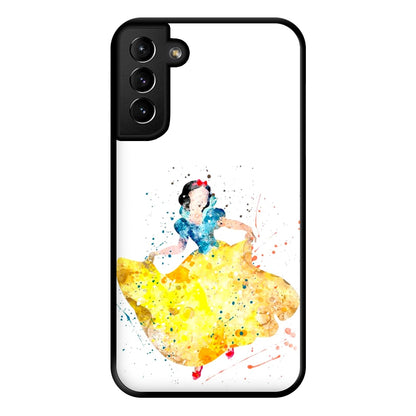 Watercolour Snow White Fairytale Phone Case for Galaxy S21 Plus