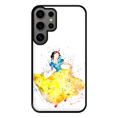 Watercolour Snow White Fairytale Phone Case for Galaxy S24 Ultra