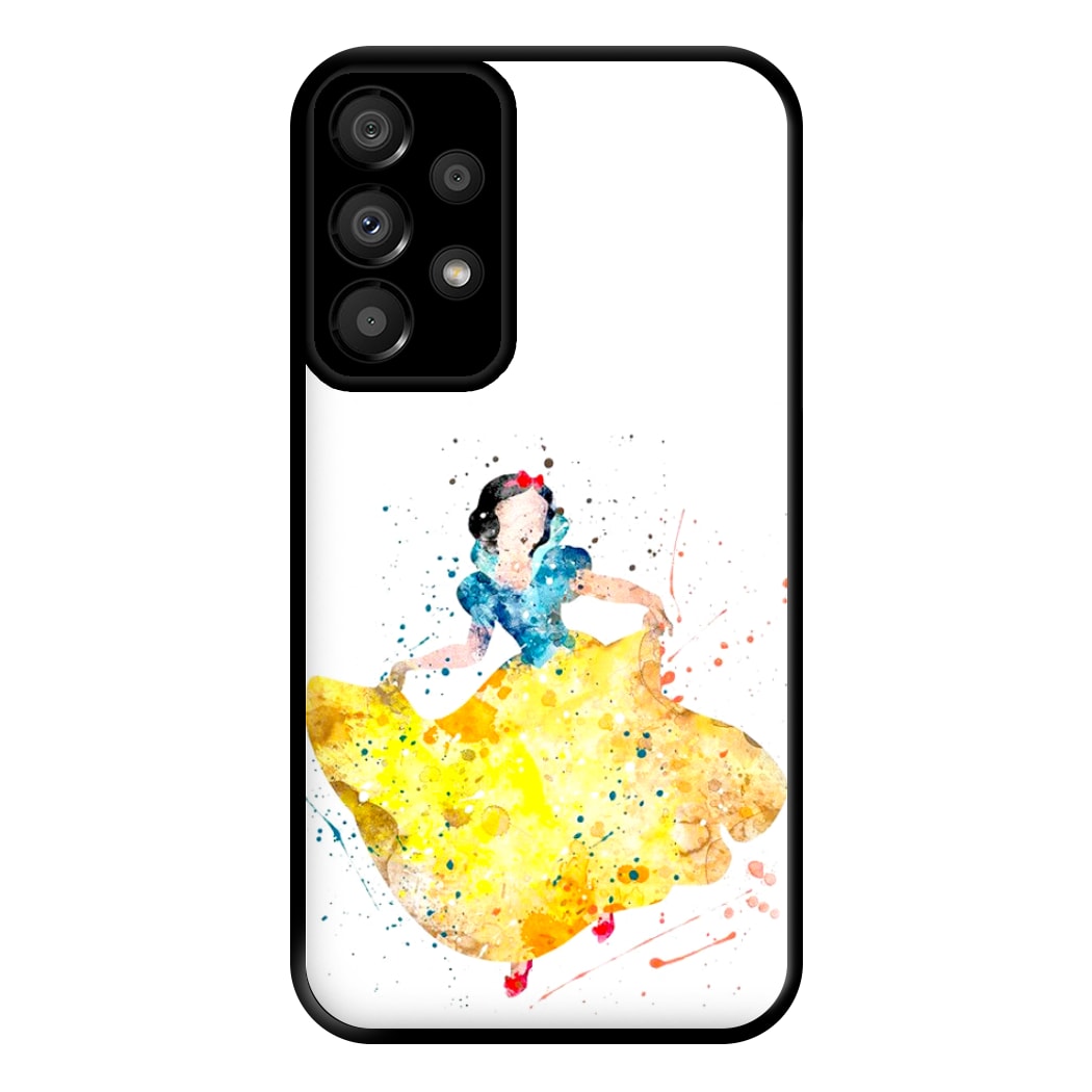 Watercolour Snow White Fairytale Phone Case for Galaxy A33