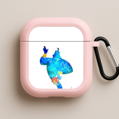 Watercolour Aladdin Fairytale Pink AirPods Case