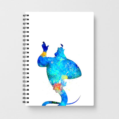 Watercolour Aladdin Disney Notebook - Fun Cases