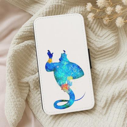 Watercolour Aladdin Fairytale Wallet Phone Case