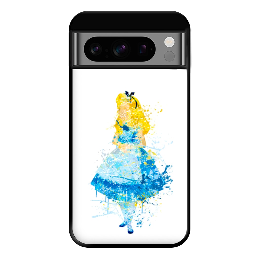 Watercolour Alice in Wonderland Fairytale Phone Case for Google Pixel 8 Pro