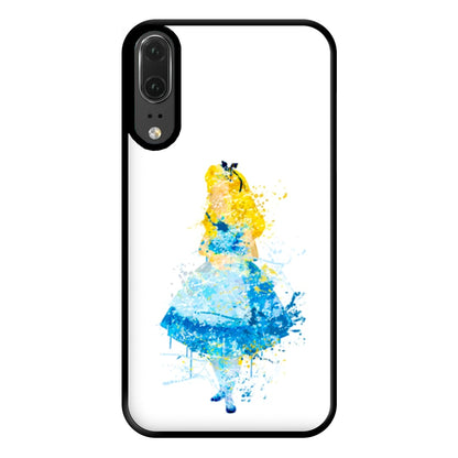 Watercolour Alice in Wonderland Fairytale Phone Case for Huawei P20