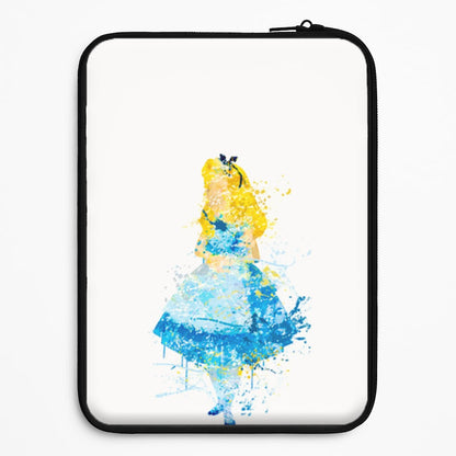 Watercolour Alice in Wonderland Fairytale Universal Laptop Sleeve