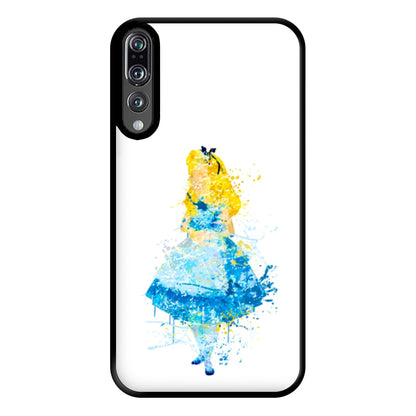 Watercolour Alice in Wonderland Fairytale Phone Case for Huawei P20 Pro