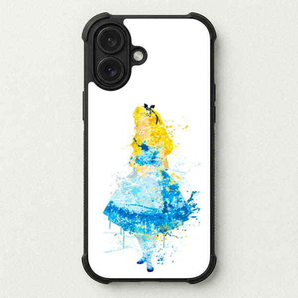 Watercolour Alice in Wonderland Fairytale Phone Case — Bumper case