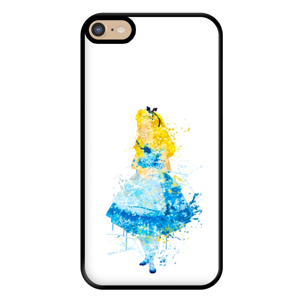 Watercolour Alice in Wonderland Fairytale Phone Case for iPhone 6 Plus / 7 Plus / 8 Plus