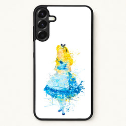 Watercolour Alice in Wonderland Fairytale Phone Case for Galaxy A37