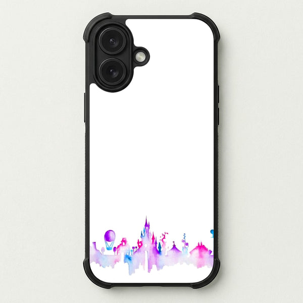 Watercolour Fairytaleland Paris Phone Case — Bumper case