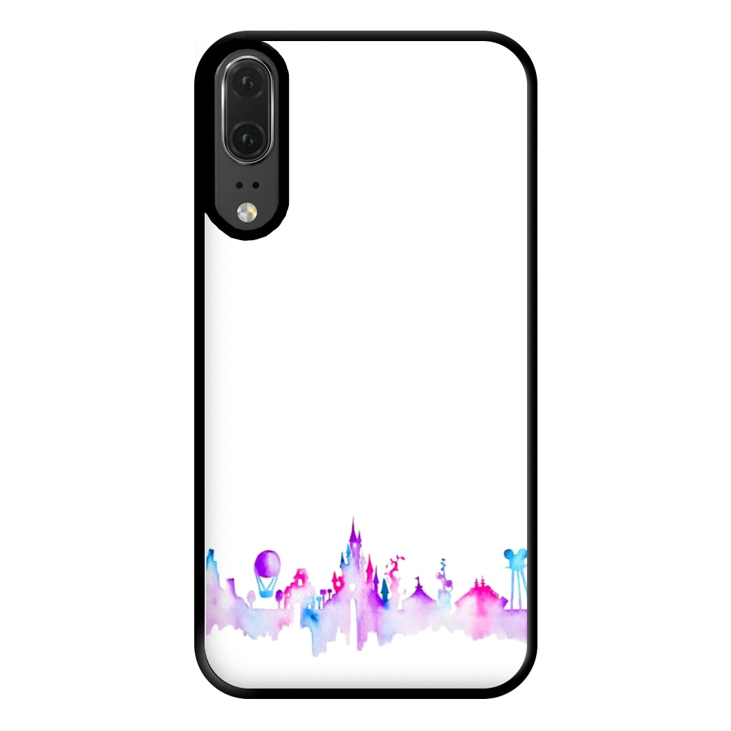 Watercolour Fairytaleland Paris Phone Case for Huawei P20