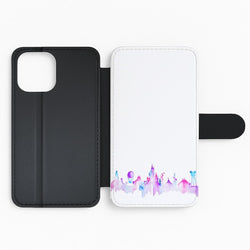 Watercolour Alice in Wonderland Fairytale Flip Phone Case