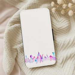 Watercolour Alice in Wonderland Fairytale Wallet Phone Case