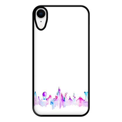 Watercolour Fairytaleland Paris Phone Case for iPhone XR