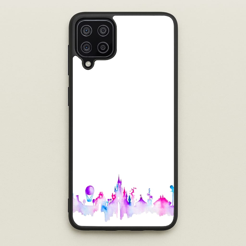 Watercolour Fairytaleland Paris  - Disney Phone Case for Galaxy A12