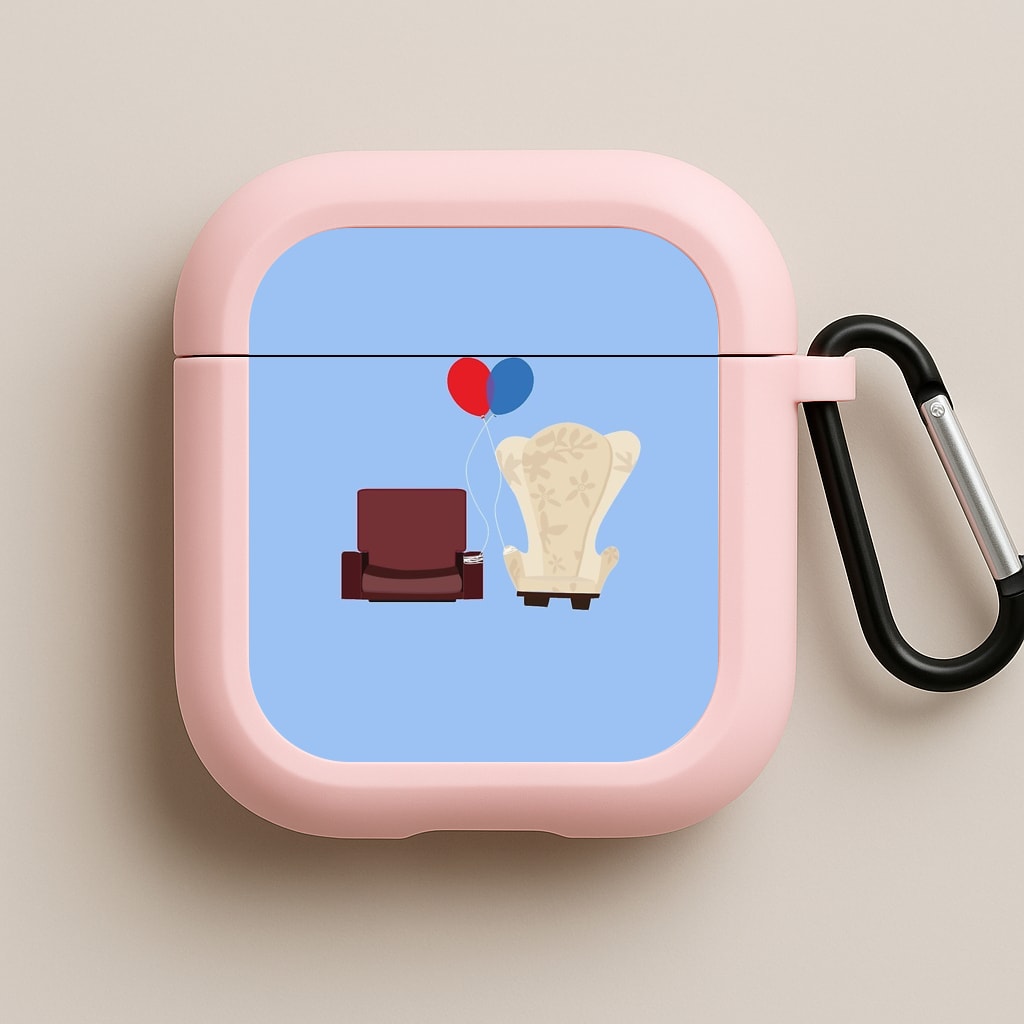 UP Chairs Pink AirPods Case