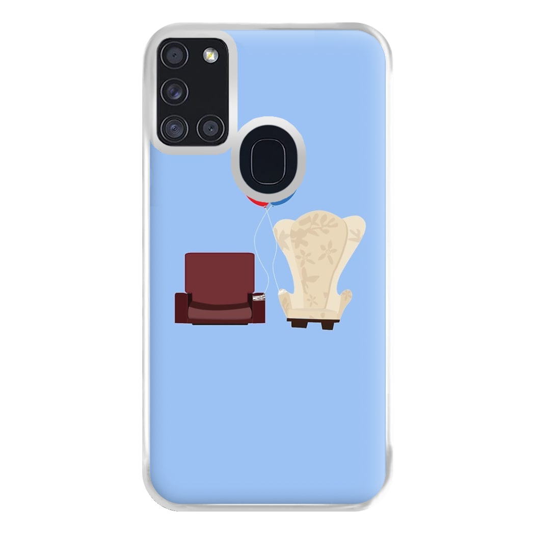 UP Chairs Phone Case for Galaxy A21s