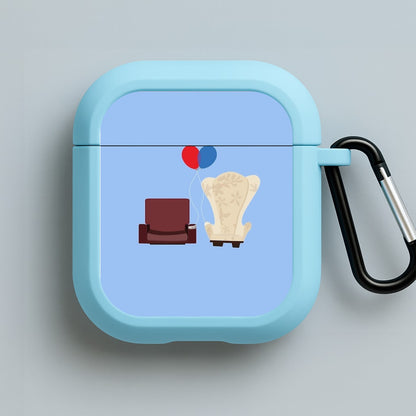 UP Chairs Blue AirPods Case