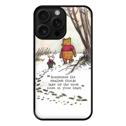 Sometimes The Smallest Things Phone Case for iPhone 16 Pro Max