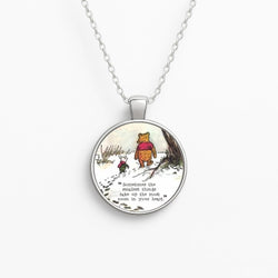 Sometimes The Smallest Things Circle Necklace