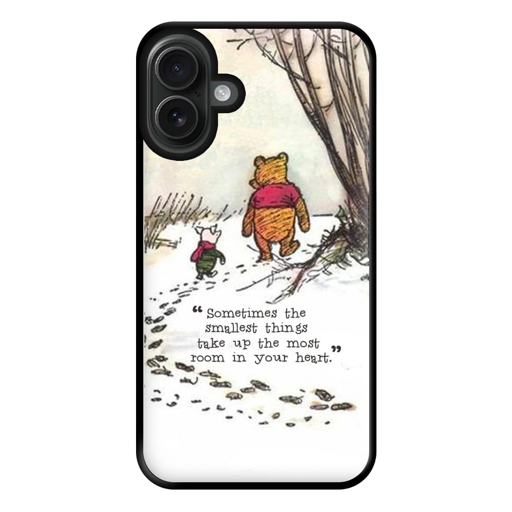 Sometimes The Smallest Things Phone Case for iPhone 16 Plus