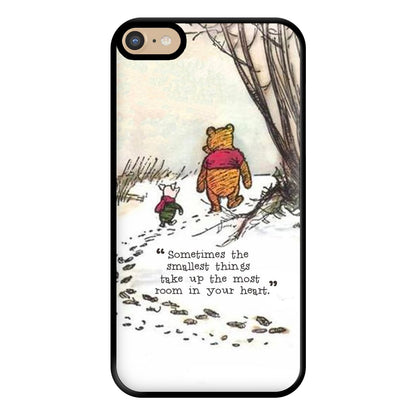 Sometimes The Smallest Things Phone Case for iPhone 6 Plus / 7 Plus / 8 Plus