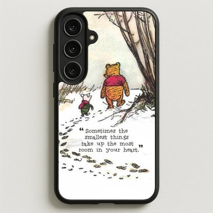 Sometimes The Smallest Things Phone Case for Galaxy S25FE