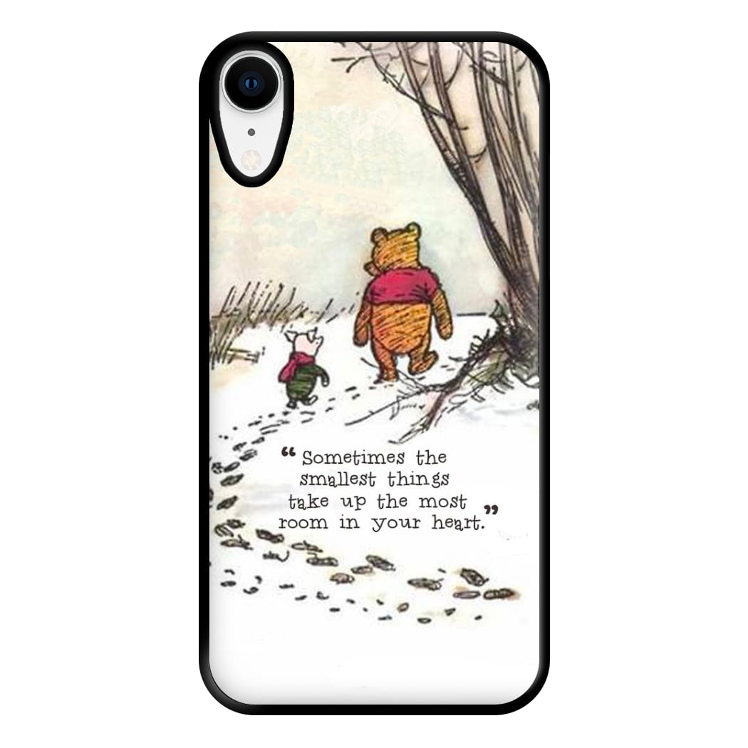 Sometimes The Smallest Things Phone Case for iPhone XR