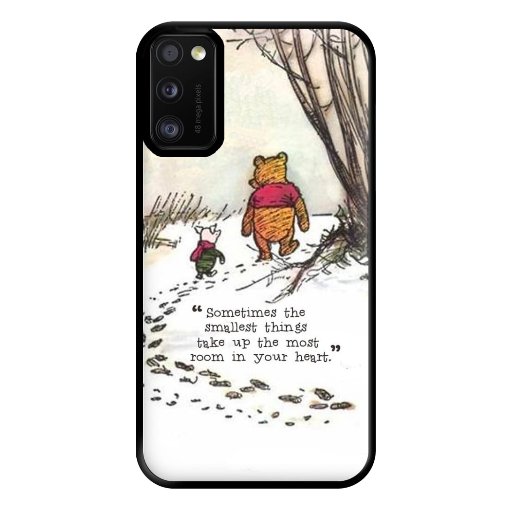 Sometimes The Smallest Things Phone Case for Galaxy A41