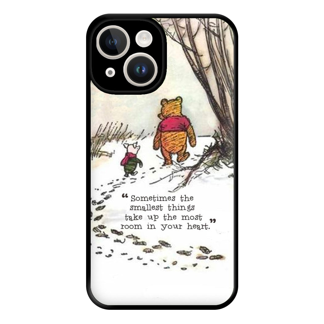 Sometimes The Smallest Things Phone Case for iPhone 14